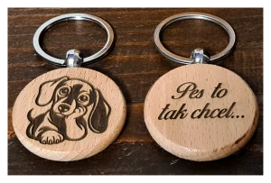 Kľúčenka Pes to tak chcel...