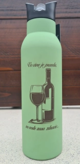 Termofľaša 500 ml nerezová so slamkou personalizovaná